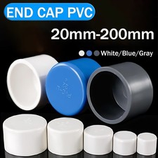 End Cap PVC Round Plastic End Cover Plastic Blanking Stopper Cover For Pipe Tube