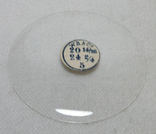 GLASS POCKET WATCH CRYSTAL WATCHMAKER SIZE 20 14/16 H 5 REPLACEMENT PART #546