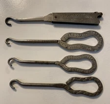 Boot Hooks Spat Pullers Advertising Queen Quality Shoes, Florsheim Shoes Etc