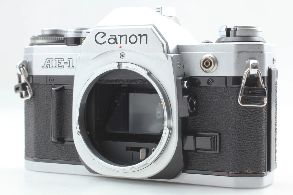 Canon AE-1 Program - Appareil Photo Reflex Argentique 35mm, Noir, Années 80