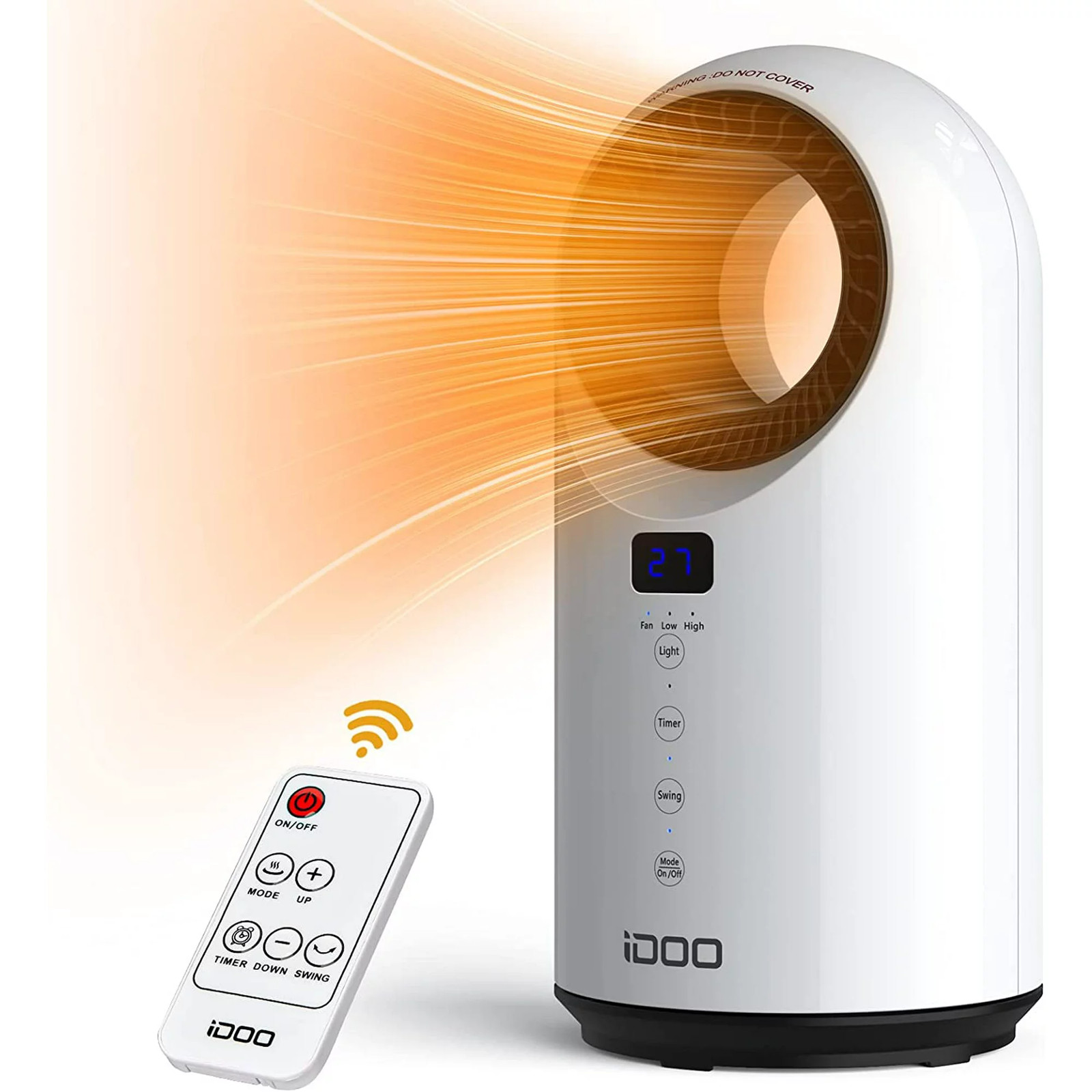 iDOO I-C-011 Electric Ceramic Space Heaters for Office Desk Indoor Large Room