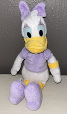 Disney Just Play Daisy Duck Purple Outfit 10" Stuffed Animal Plush Toy