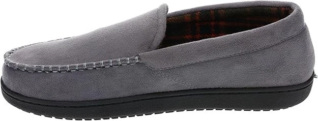 Zapatillas mocasín Dockers venecianas para hombre grises sin cordones anti microbianas talla 10W nuevas en caja Foto 3 de 4