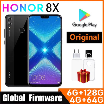 8X Smartphone Global Firmware CPU Haisi Qilin 710 6.5-Inch Rear Camera 20MP Fing