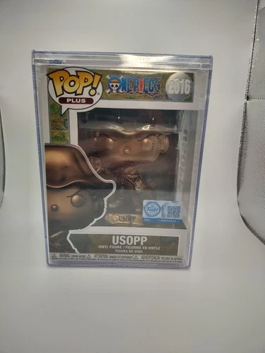 FUNKO POP! PLUS ONE PIECE #2016 USOPP (BRONZE) Sealed With Hard Protecter Box
