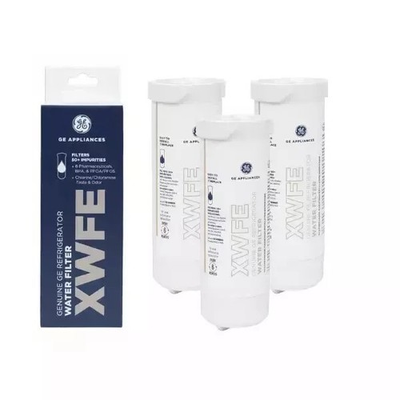 #ad 3 PACK GE XWFE Refrigerator Water Filter Replacment Without Chip US Stock $58.99