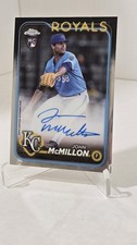 🔥2024 Topps Chrome John McMillon RC ⚾️CHROME ON CARD AUTO ROOKIE!🔥FREE SH!🔥🔥
