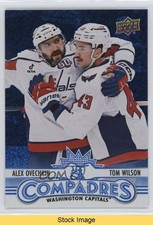 2025-26 Upper Deck Series 1 Compadres Speckle Alex Ovechkin Tom Wilson READ 1t14