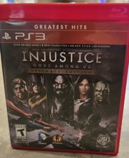 Injustice Gods Among Us Ultimate Edition PS3 CIB Complete