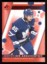 2022-23 SP Authentic Limited Red #195 Semyon Der-Arguchintsev FW