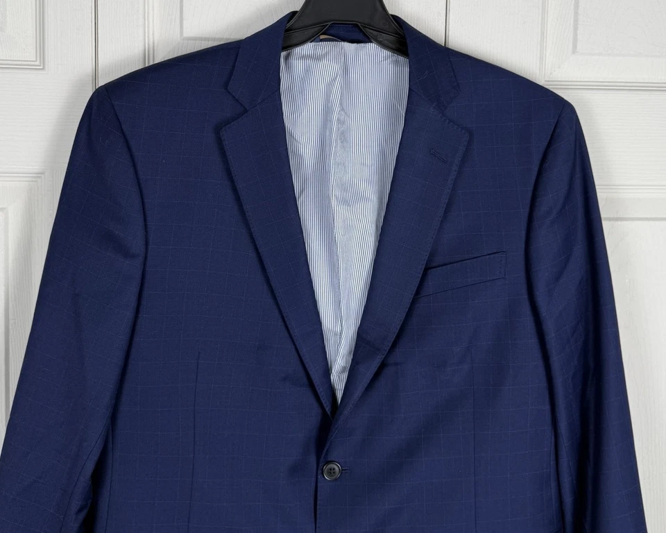 Abrigo deportivo Brooks Brothers Explorer Blazer Regent Fit a cuadros ventana 44R Foto 3 de 4