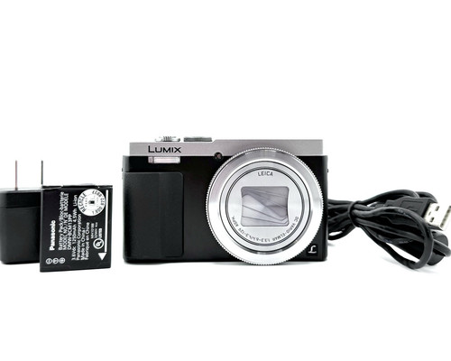 Panasonic Lumix DMC ZS50 Digital Camera Black 12.1MP Tested