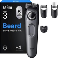 Braun Series 3 BT3525 Beard Trimmer + 4 Styling Tools 40 Lengths beard OPEN BOX