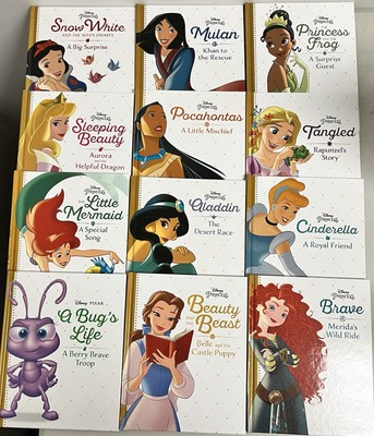 Brand New! DISNEY PRINCESS 5 MINUTE 12 BOOK SET