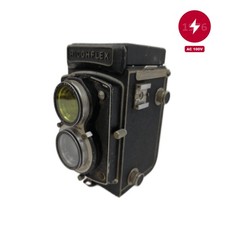 RICOHFLEX Twin Lens Reflex Camera TLR Film Camera Junk For Parts Japan Japanese