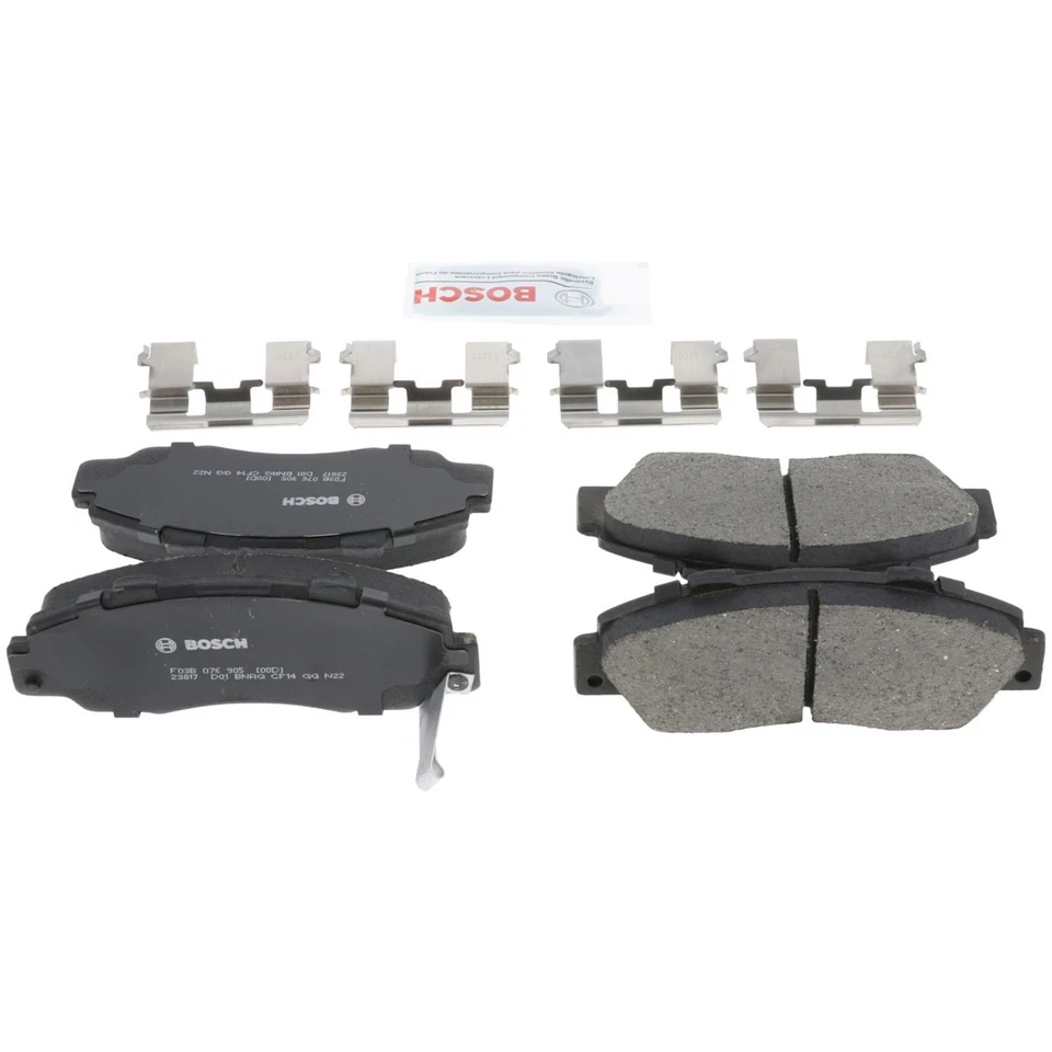 Juego de pastillas de freno de 2 ruedas BC503 Bosch sedán delantero para Acura NSX Honda Accord CL Foto 4 de 4