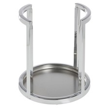 HUBERT® Chrome Plate Holder - 6 1/2"Dia x 8 1/5"H