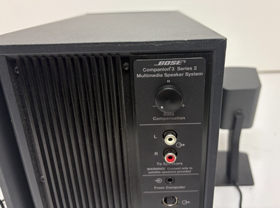 Bose Companion 3 Series II Powered 2.1-Channel Multimedia Speaker