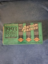 1993 Action Packed Football Rookie/Update series hobby box
