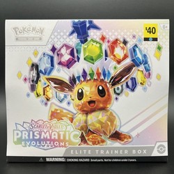 Pokémon TCG: Scarlet & Violet - Prismatic Evolutions Elite Trainer Box