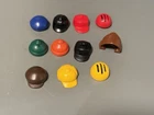 Playmobil Vintage Kids Hats Lot of 11 Kinds • Used Hats & Helmets • Seven •