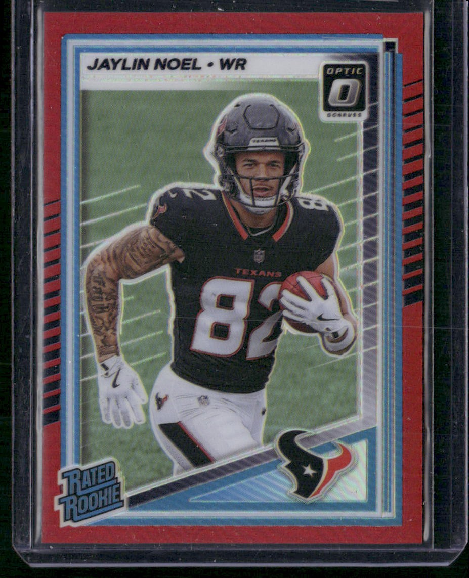 2025 Donruss Optic #241 Jaylin Noel Red #/149