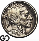 1919 Buffalo Nickel, Flashy Choice AU
