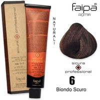 Haarfarbe 6 Dunkelblond NatüRlich Faipa Sicura Professional 120Ml