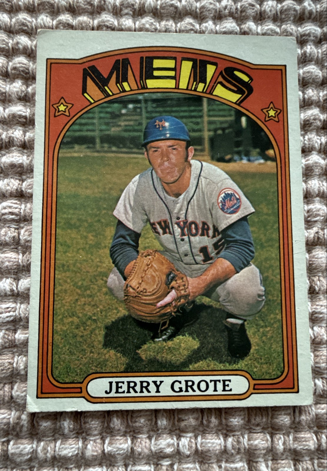 1972 Topps - Jerry Grote #655 EX