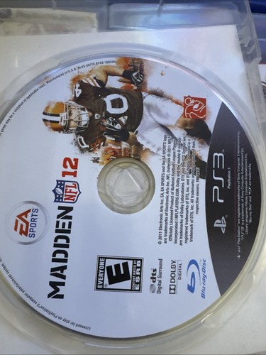 Madden NFL 12 (PlayStation 3 PS3) CIB COMPLETO E TESTATO - Foto 3 di 4