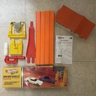 Vintage Hot Wheels Classic Drag Race  Set In Opened Box + 1968 Super Charge Pit