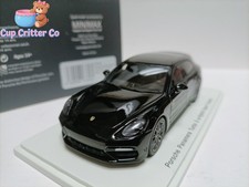 Spark 1:43 Porsche Panamera Turbo S e-Hybrid Turismo Black Diecast Car Model