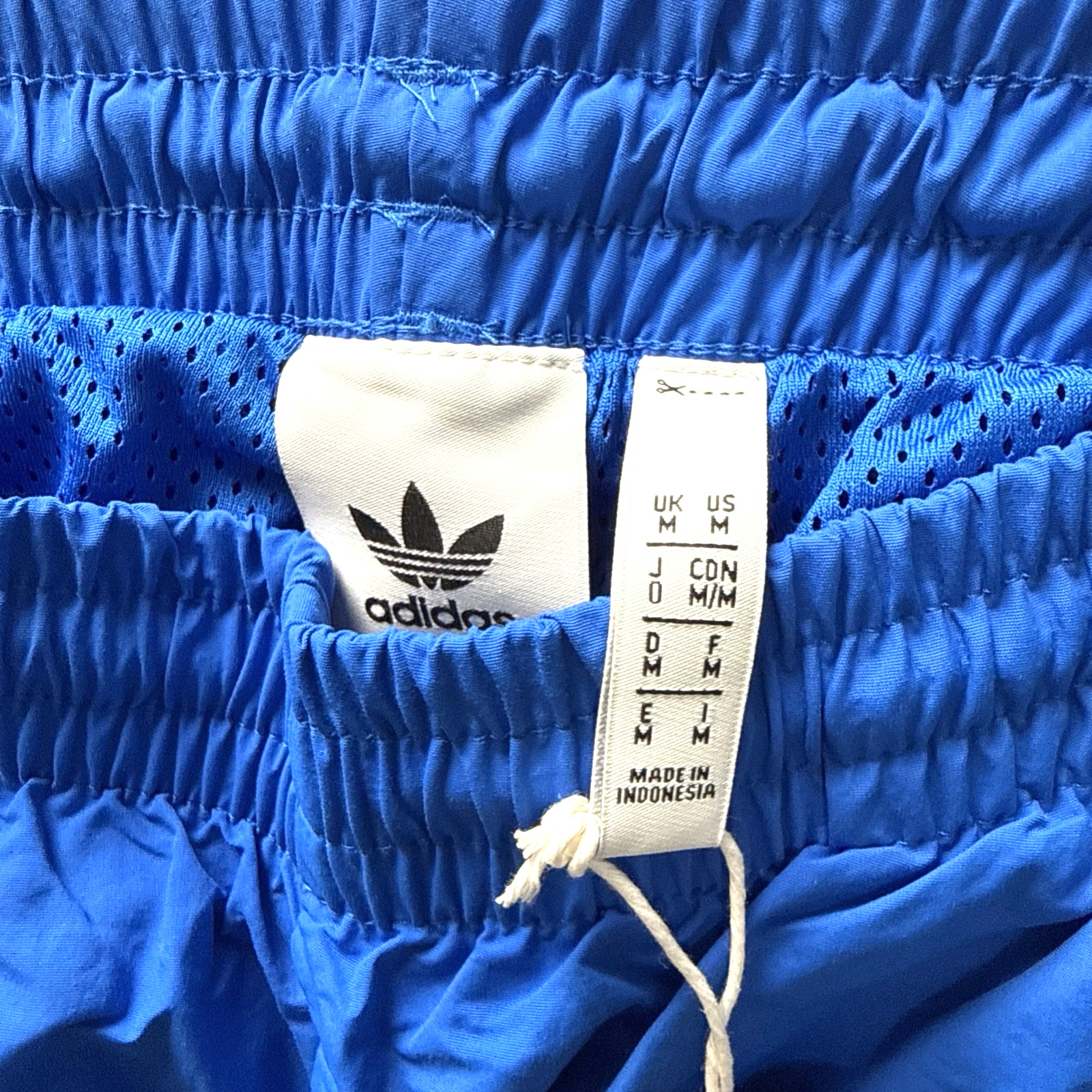 Adidas Blue Performance Track Pants Men's Size Medium Brand New Free Shipping thumbnail 4