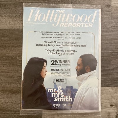 NEW The Hollywood Reporter Mr And Mrs Smith Awards Special SAG Dec 11 2024