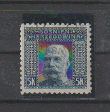 Stamp Bosnia-Herzegovina, Michel 44 C, 5 K, used Sarajevo