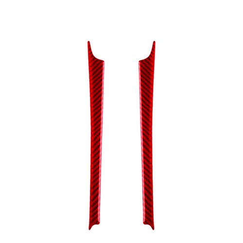 Red Carbon Fiber Gear Shift Panel Trim For Mercedes-Benz C Class W204 2007-2013 - Picture 6 of 17
