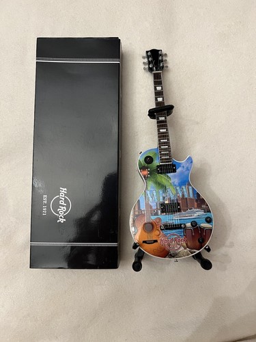 Hard Rock Cafe Miami Guitar With Stand