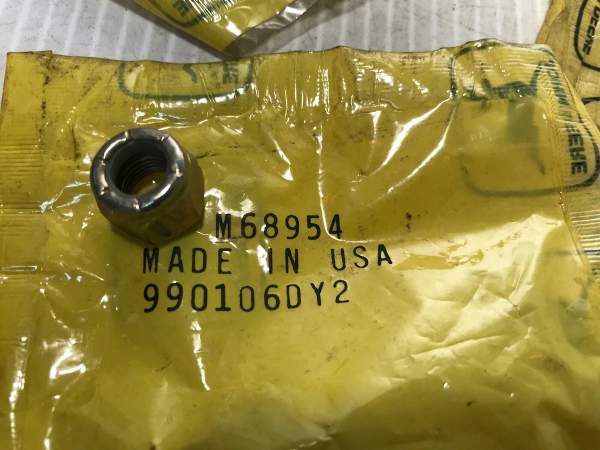 M68954 GENUINE John Deere Original Equipment LOCK NUT | eBay