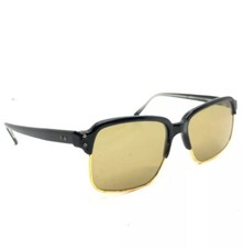 Vintage Uvex Sunglasses Made In Germany Black Gold Metal U19