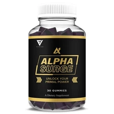 Alpha Surge Male Gummies, AlphaSurge Maximum Support (1 Month Supply)