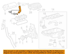 GM OEM 10-23 Escalade ESV Engine Engine Parts-Filler Tube 12691785