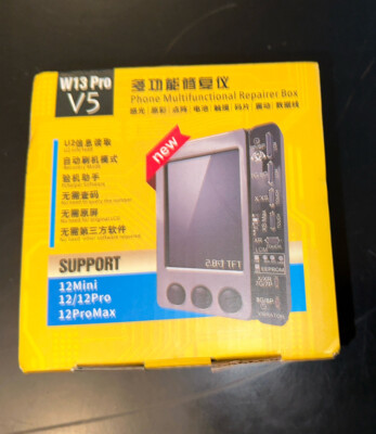 W13 Pro LCD Light Sensor Vibrator Truetone Programmer for iPhone 7-12 Pro Max US