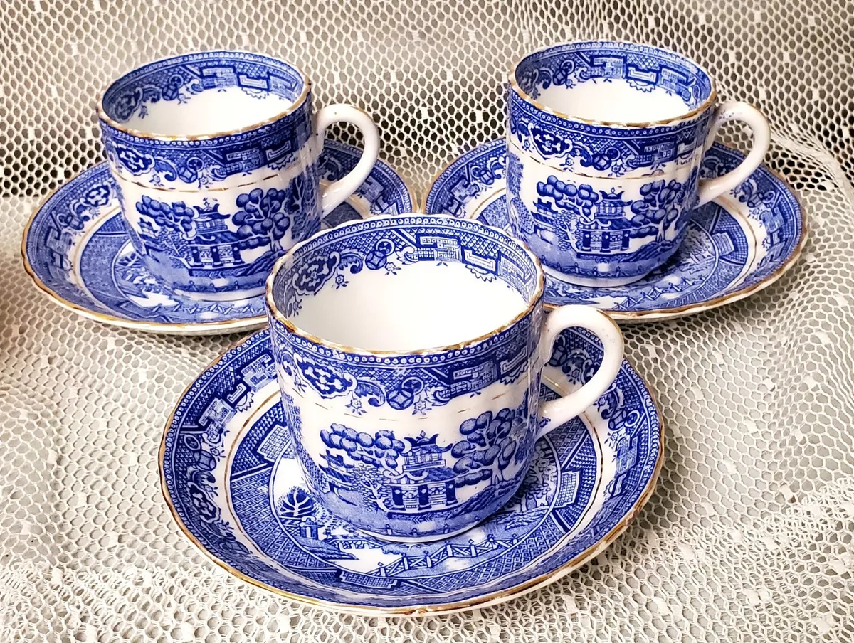 Blue willow pattern clearance china