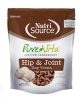 NutriSource PureVita Chicken Hip & Joint Dog Treats - 6 oz