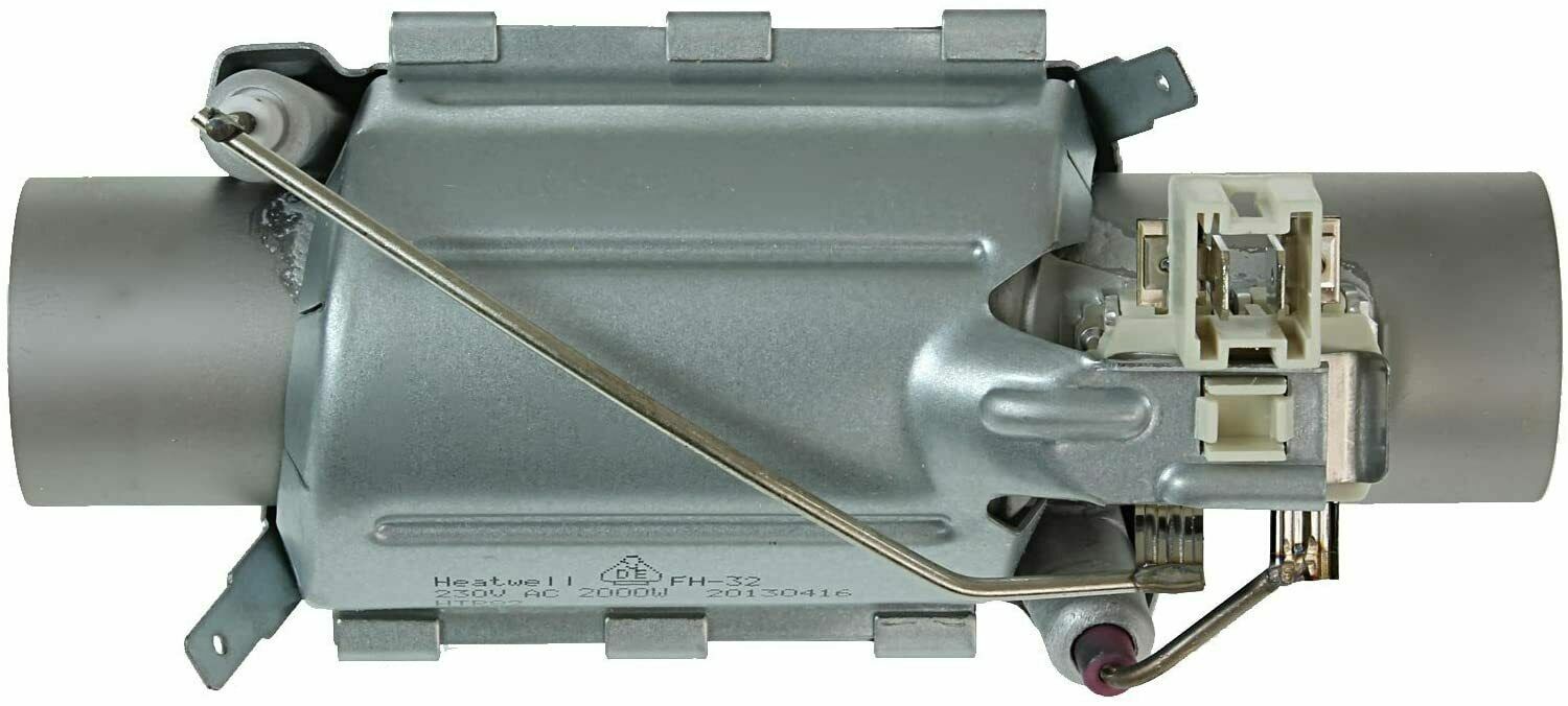 GENUINE ZANUSSI ZDS, ZDF, ZDT DISHWASHER FLOW THROUGH HEATING ELEMENT