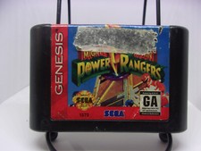 Mighty Morphin Power Rangers (Sega Genesis, 1994) Cartridge Only!