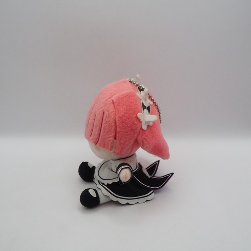 Re:Zero RAM C1305 Banpresto Prize 2018 Plush 4" Mascot Toy Japan Ichiban Kuji - Imagen 3 de 7