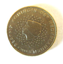 RARE PIECE 50 cent euro PAYS-BAS de 1999, BEATRIX KONINGIN DER NEDERLANDEN