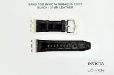 Invicta Subaqua 10075 Black 31 MM Leather Watch Band