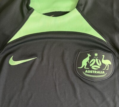 Nike Australia 2022 World Cup Away Jersey DN0676-451 Men's Sz L | eBay